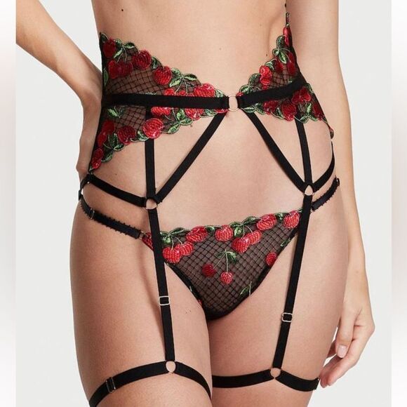 VERY SEXY
Cherry Embroidery Garter Belt M/L - Picture 4 of 11